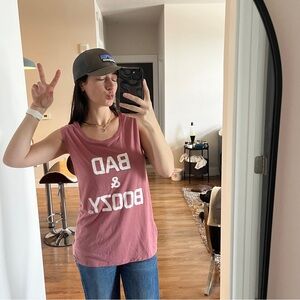 Novelty Glory Days Apparel Bad & Boozy Muscle Tank